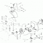 PANTHER DELUXE Карбюратор, топливный насос, масляный бак, и глушитель