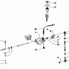BEARCAT 340 Рычага переключения заднего хода