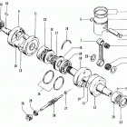 ZR 440 Поршень и коленвал