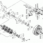 BEARCAT 550 Вал приводной трака и тормоза