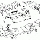 PANTHER DELUXE Gas tank, seat, and taillight assemblies