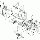 EXT 580 Редуктор и цепь миханизма