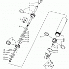 ZRT 600 Задняя подвеска ,задний амортизатор