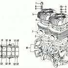 JAG Картер и блок цилиндр
