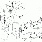 Z 440 Карбюратор, топливный насос, масляный бак, и глушитель