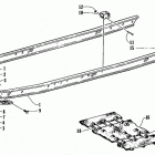 ZRT 600 Рельс скольжения и гусеница