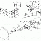 EXT EFI Battery, air silencer, and oil tank