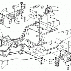 ZRT 800 Front frame, footrest, and guard assemblies