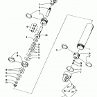 ZR 440 Задняя подвеска ,задний амортизатор