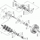 ZRT 600 Вал приводной трака и тормоза