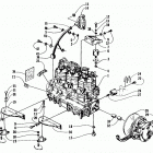 ZRT 800 Опора двигателя и вариатор