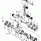 JAG Поршень и коленвал