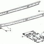 BEARCAT 550 Рельс скольжения и гусеница