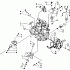 WILDCAT Опора двигателя и вариатор