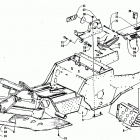 BEARCAT 340 Front frame, footrest, and guard assemblies