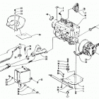 JAG Опора двигателя и вариатор