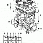 BEARCAT 340 Картер и блок цилиндр