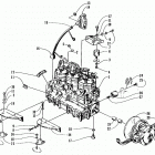 THUNDERCAT Опора двигателя и вариатор