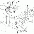 ZR 700 Карбюратор, топливный насос, масляный бак, и глушитель