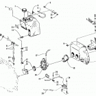 ZR 440 Intake, oil tank and fuel pump