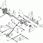 ZR 440 Rear suspension - rear arm assembly