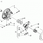 EXT EFI MOUNTAIN CAT Привод сцепления