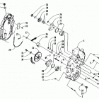 BEARCAT 340 Редуктор и цепь миханизма