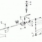 BEARCAT 550 Рычага переключения заднего хода