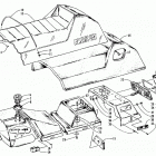 THUNDERCAT MC DEEP LUG Gas tank, seat, and taillight assemblies