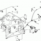 PROWLER 2-UP Консоли, переключатели, электропроводка в сборе