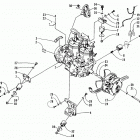 EXT EFI Опора двигателя и вариатор