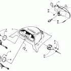 ZR 580 Headlight and instruments