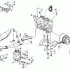 Z 440 Опора двигателя и вариатор