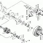 COUGAR Вал приводной трака и тормоза