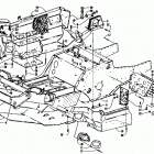 THUNDERCAT MOUNTAIN CAT Front frame, belly pan and footrest assembly