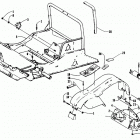 CHEETAH 440 2-SPEED Передняя рама и подножки