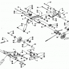 LYNX MOUNTAIN CAT Rear suspension arm assemblies