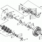 ZR 700 Вал приводной трака и тормоза