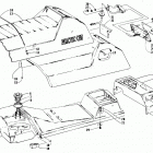 COUGAR MOUNTAIN CAT Gas tank, seat, and taillight assemblies