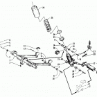 ZR 440 Rear suspension front arm assemblies