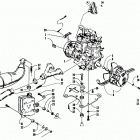 ZR 440 Опора двигателя и вариатор