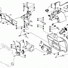 WILDCAT EFI MOUNTAIN CAT Air silencer, battery, and oil tank