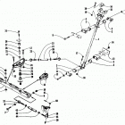 COUGAR Tie rod  /  steering post assembly