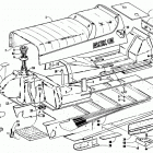 CHEETAH 440 2-SPEED Tunnel, gas tank, seat and toolbox