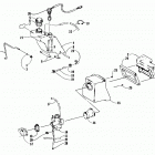 JAG AFS LT 2 SPEED Oil tank, carburetor, fuel pump and silencer