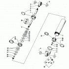 580ZR Задняя подвеска ,задний амортизатор