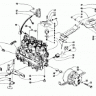 THUNDERCAT Опора двигателя и вариатор