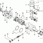 EXT 580 MOUNTAIN CAT Поршень и коленвал