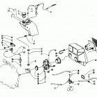 JAG Z Карбюратор, топливный насос, масляный бак, и глушитель