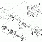 LYNX MOUNTAIN CAT Вал приводной трака и тормоза